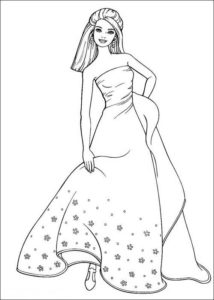 Desenhos Para Colorir Barbie » Portal Escola Ensina