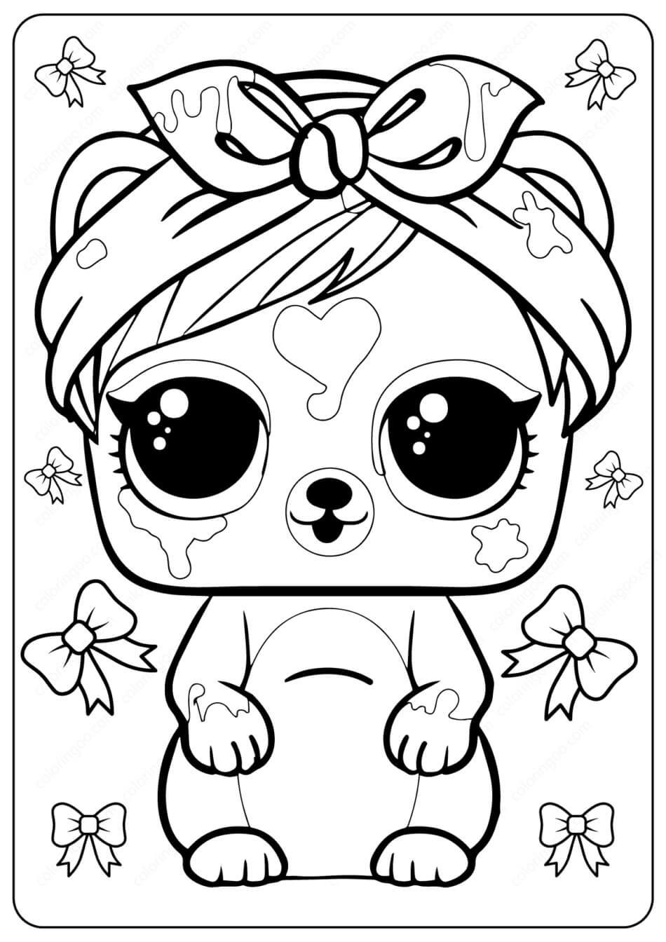 Lol Desenho Para Colorir E Pintar Bebe Pdf Portal Escola Ensina