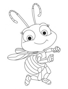 desenho da abelha