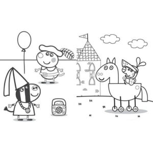 Peppa Pig para Colorir 4  Peppa pig cartoon, Peppa pig, Coloring pages