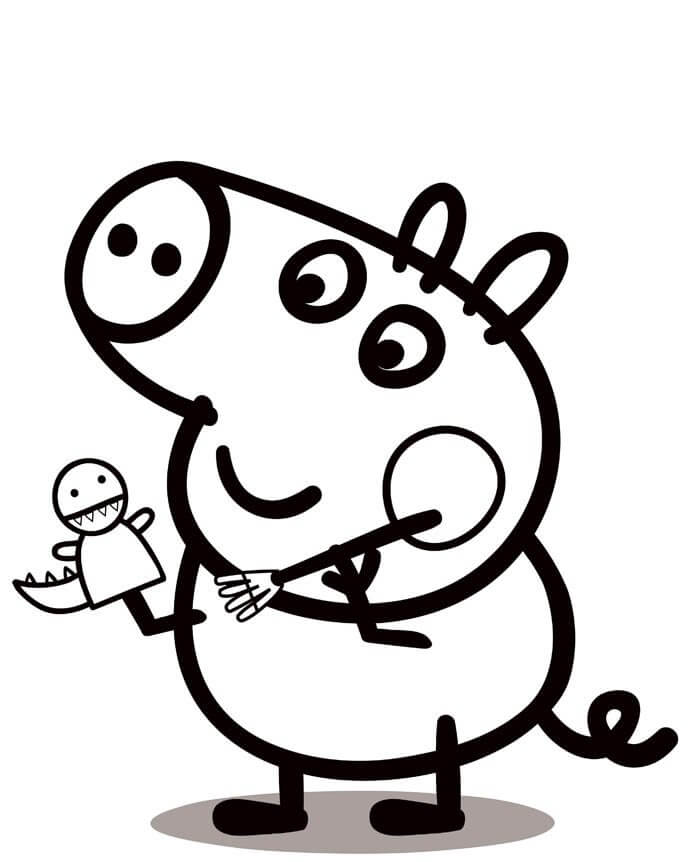 Desenhos do Peppa Pig para colorir