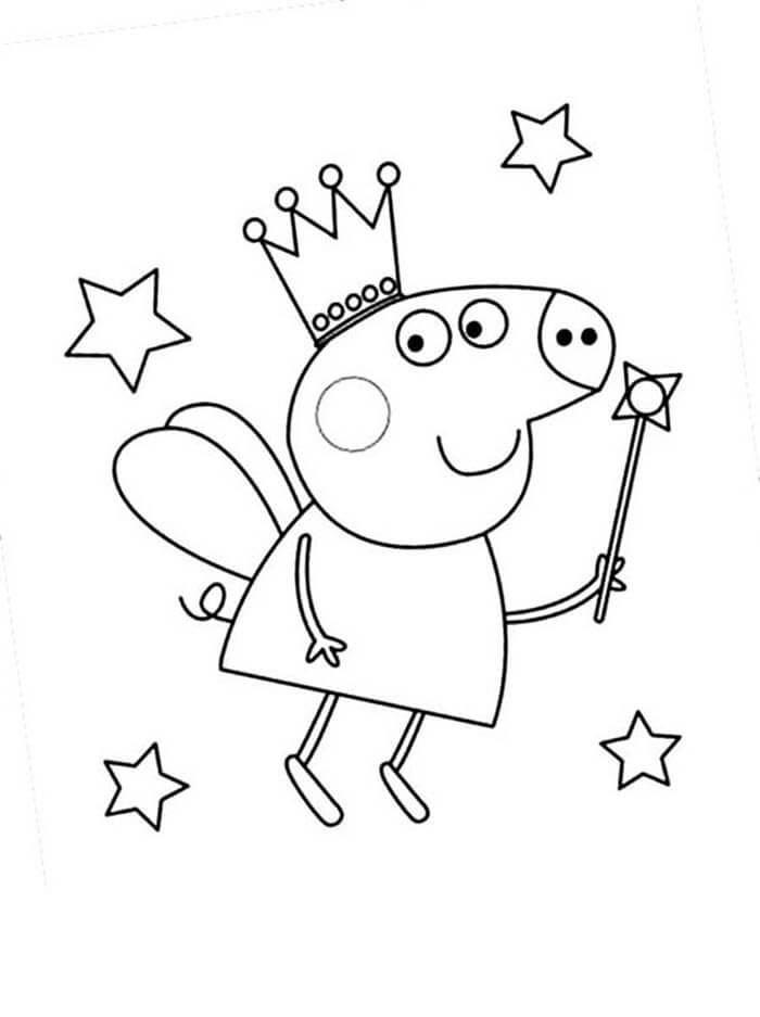 Peppa Pig Para Colorir » Portal Escola Ensina